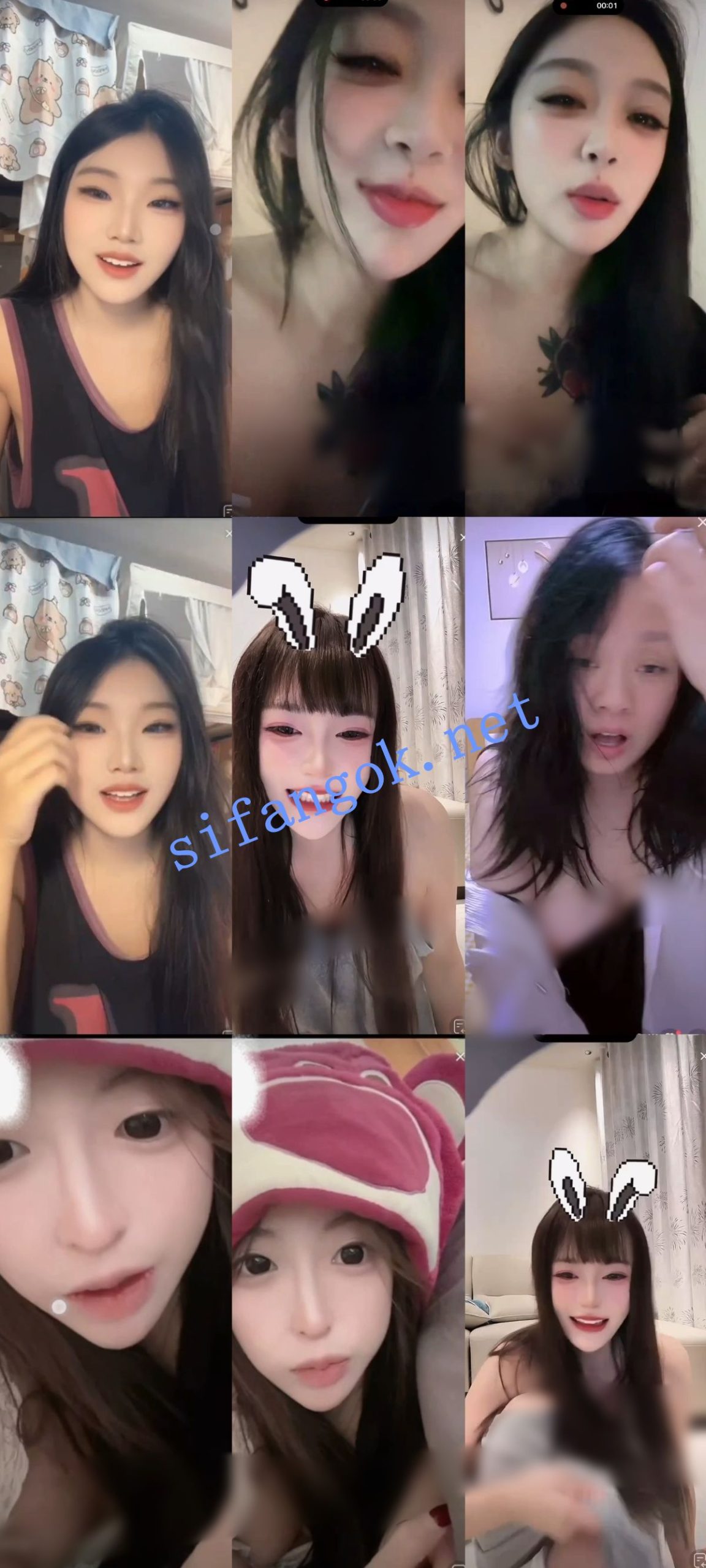 【抖音网红闪现】闪现露点 露穴 内衣内裤 各种精彩瞬间03【52P602V】【10.8G】