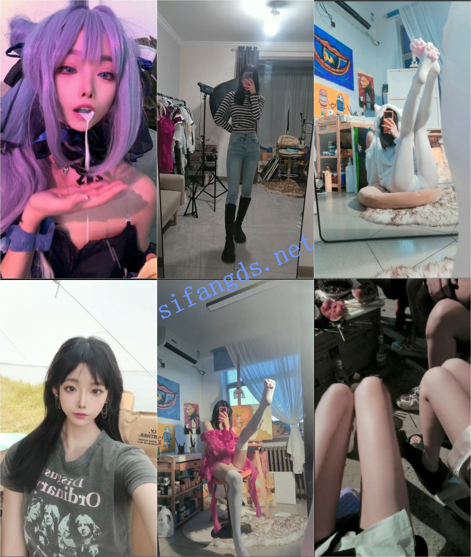 抖音 大龙卷师 20万粉 178高超长美腿 剧情等大尺度最全【58V】【520M】